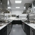 Soluções em inox para áreas técnicas em ambiente profissional