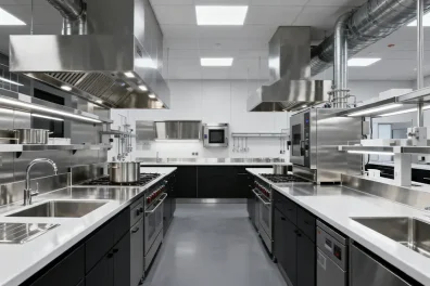 Soluções em inox para áreas técnicas em ambiente profissional